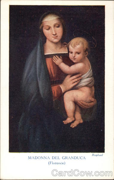 Madonna del Granduca by Raphel Art