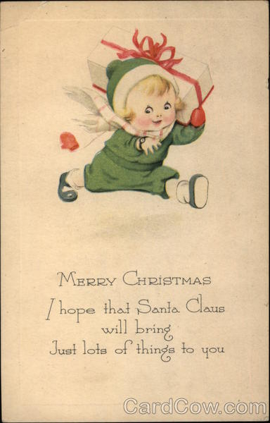 Merry Christmas with Child & Package Children