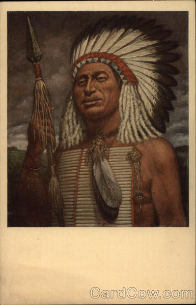 Iron Tail - Oglala Sioux Chieftan Native Americana
