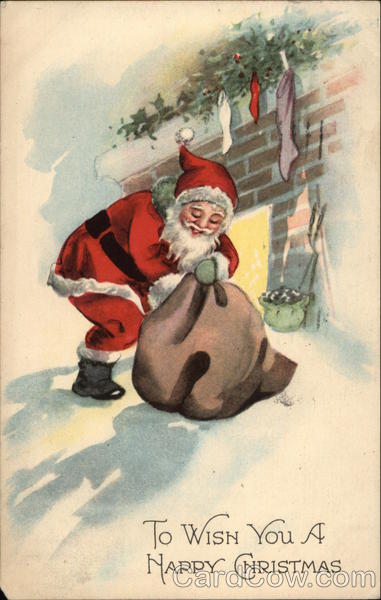 To Wish You a Happy Christmas Santa Claus