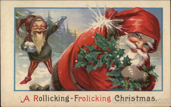 A Rollicking-Frolicking Christmas Santa Claus