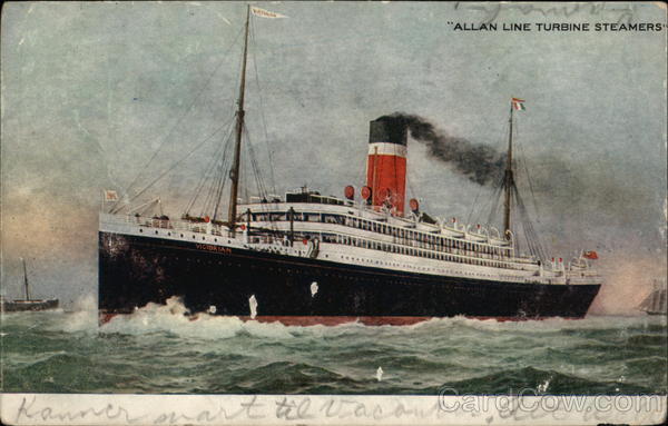 Allan Line Turbine Steamers