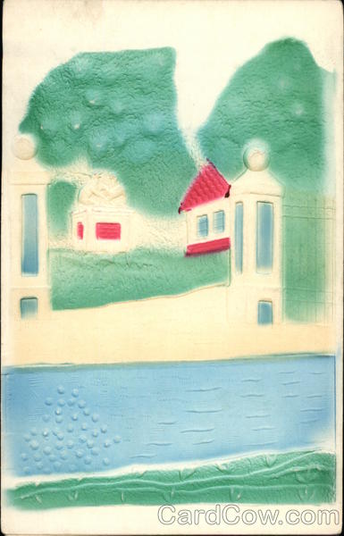 River and Town Gates Airbrushed