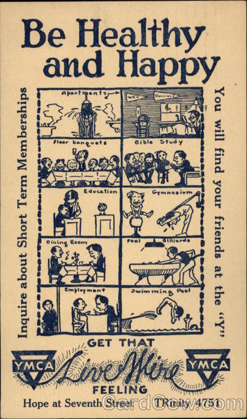 Get That Live Wire Feeling: YMCA Advertising