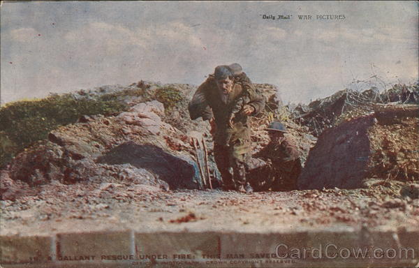 A Gallant Rescue Under Fire This Man Saved Twenty Lives Like This