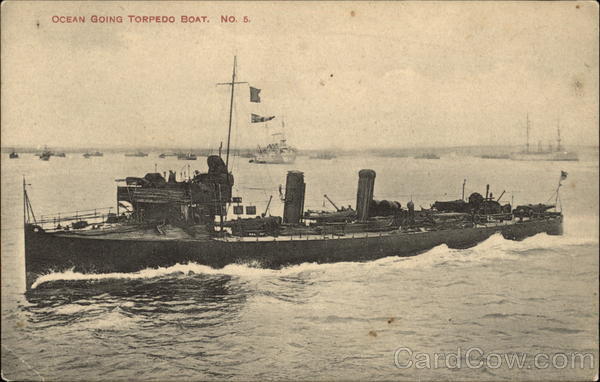 Ocean Going Torpedo Boat Boats, Ships