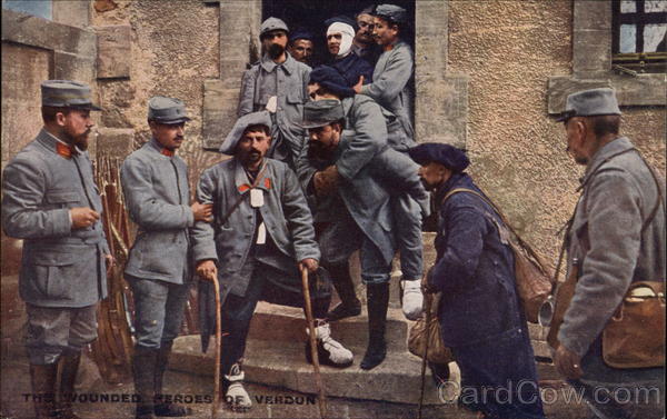 The Wounded Heroes of Verdun Military