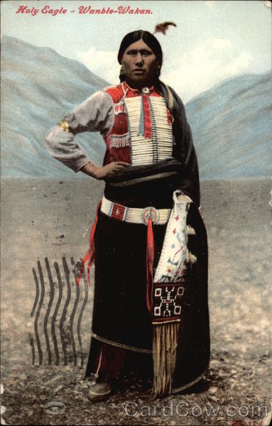 Holy Eagle --- Wanble-Wakan Native Americana