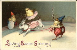 Loving Easter Greeting Postcard