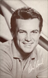 Robert Conrad Postcard