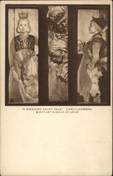 A Swedish Fairy Tale, Carl Larsson Postcard