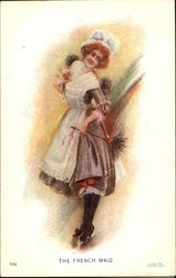 The French Maid Postcard