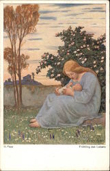 Fruhling des Libons Postcard