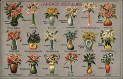 Language of Flowers Postcard