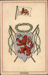 Coat of Arms of Abyssinia Postcard