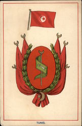 Tunis Coat of Arms & Flag Tunis Coat of Arms & Flag