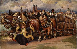 Gruss aus Munchen Postcard