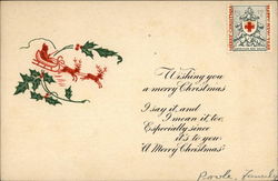 Wishing You a Merry Christmas Postcard