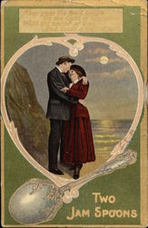 Two Jam Spoons Postcard
