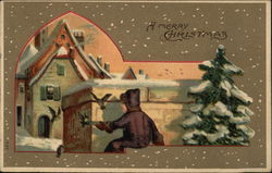 A Merry Christmas Postcard