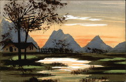 Mountain Scene Postcard