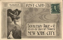 The Gallery of Masterpieces by Doubleday, Page & Company Postcard