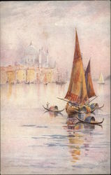 Glorious Venice Italy Postcard Postcard