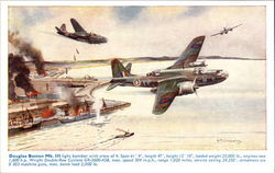 Douglas Boston Mk. III Air Force Postcard Postcard