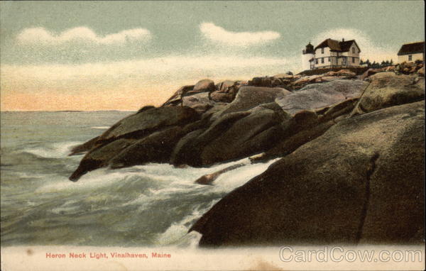 Heron Neck Light Vinalhaven Maine