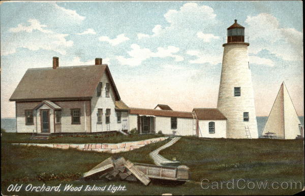 Wood Island Light Old Orchard Beach Maine