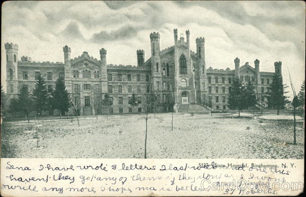 State Hospital Binghamton New York