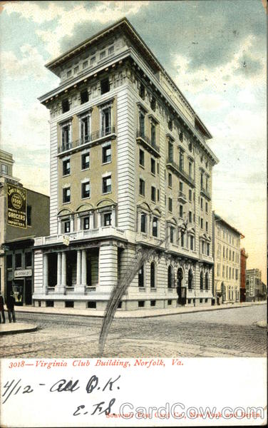 Virginia Club Building Norfolk