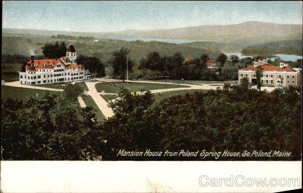 Mansion House from Poland Spring House South Poland Maine