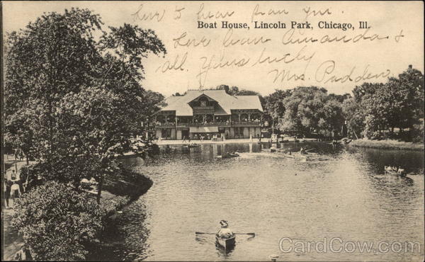 Lincoln Park - Boat House Chicago Illinois