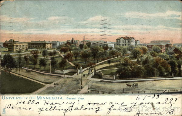 University of Minnesota, General View St. Paul