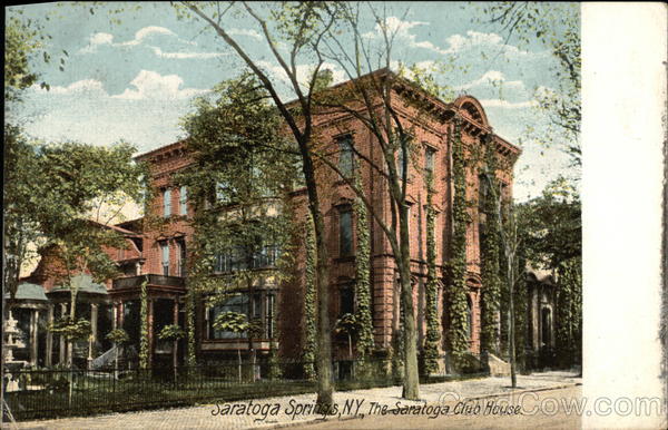 The Saratoga Club House Saratoga Springs New York