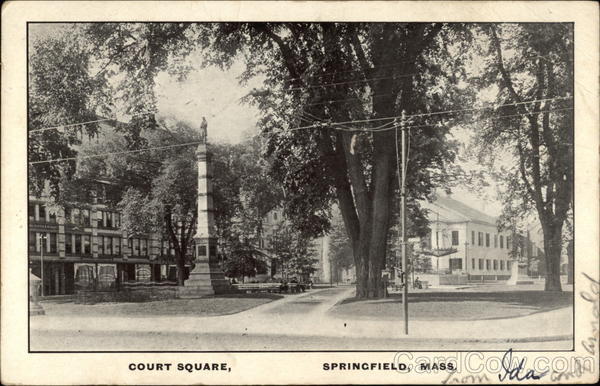 Court Square Springfield Massachusetts