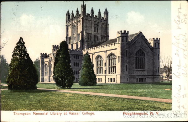Thompson Memorial Library at Vassar College Poughkeepsie New York