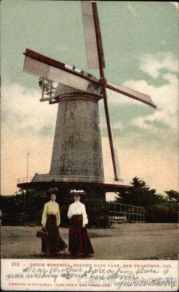 Dutch Windmill, Golden Gate Park San Francisco California