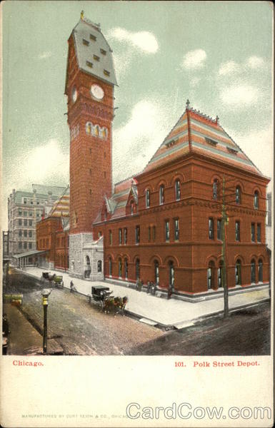 Polk Street Depot Chicago Illinois