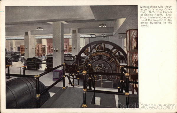 Metropolitan Life Insurance Co.'s Home Office Building New York