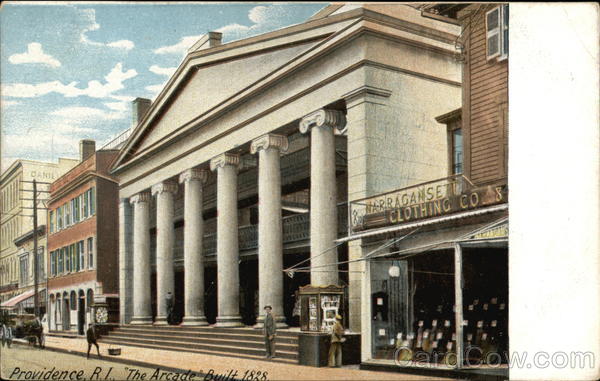 The Arcade , built 1828 Providence Rhode Island