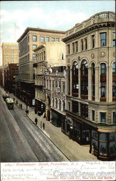 Westminster Street Providence Rhode Island