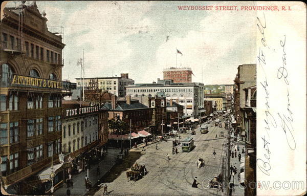 Weybosset Street Providence Rhode Island