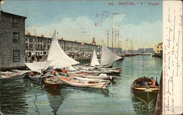 T Wharf Boston Massachusetts