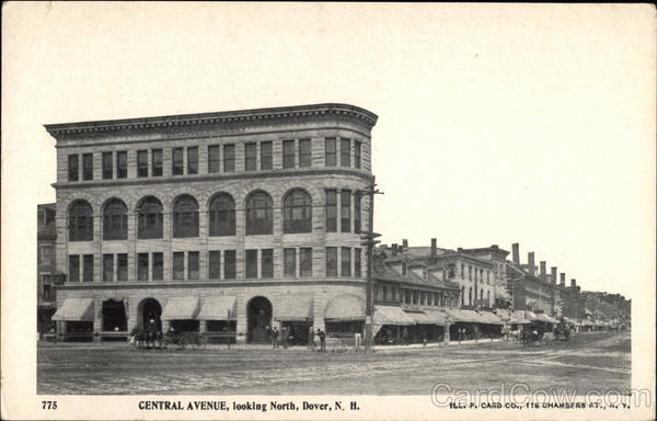 Central Avenue Looking North Dover New Hampshire