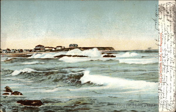Surf at Hampton Beach New Hampshire