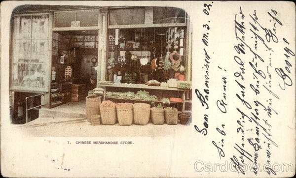 Chinese Merchandise Store Asian