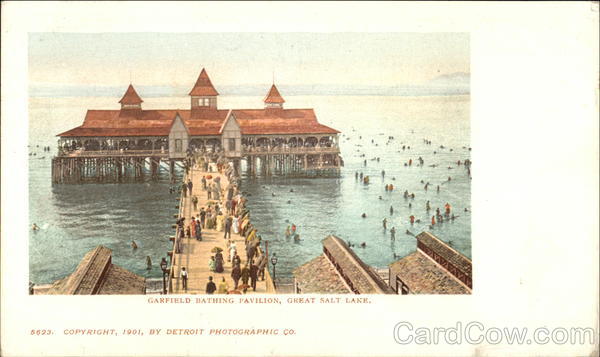 Garfield Bathing Pavilion, Great Salt Lake Salt Lake City Utah