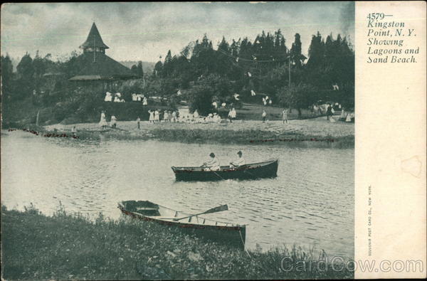 Lagoons and Sand Beach, Kingston Point New York
